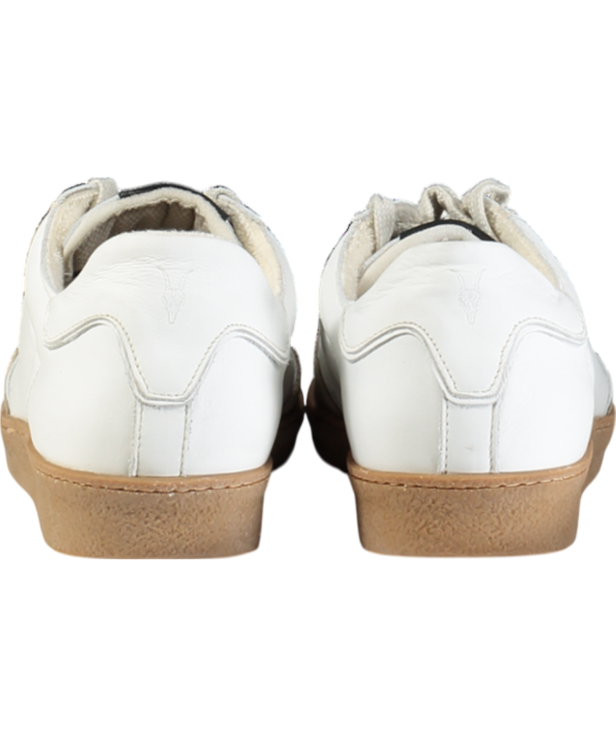 AllSaints White Leo Low Top Sneaker UK 9 EU 43 👞