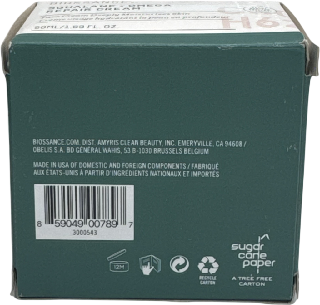 BIOSSANCE Squalane + Omega Repair Cream 50ml