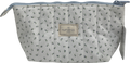 The Flat Lay Co. White Marshmallow Essential Makeup Pouch - Cozy Cotton Ditsy Floral One Size