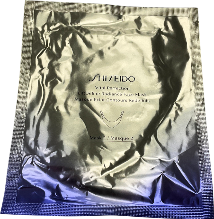 Shiseido Vital Perfection Liftdefine Radiance Face Mask 1 sheet