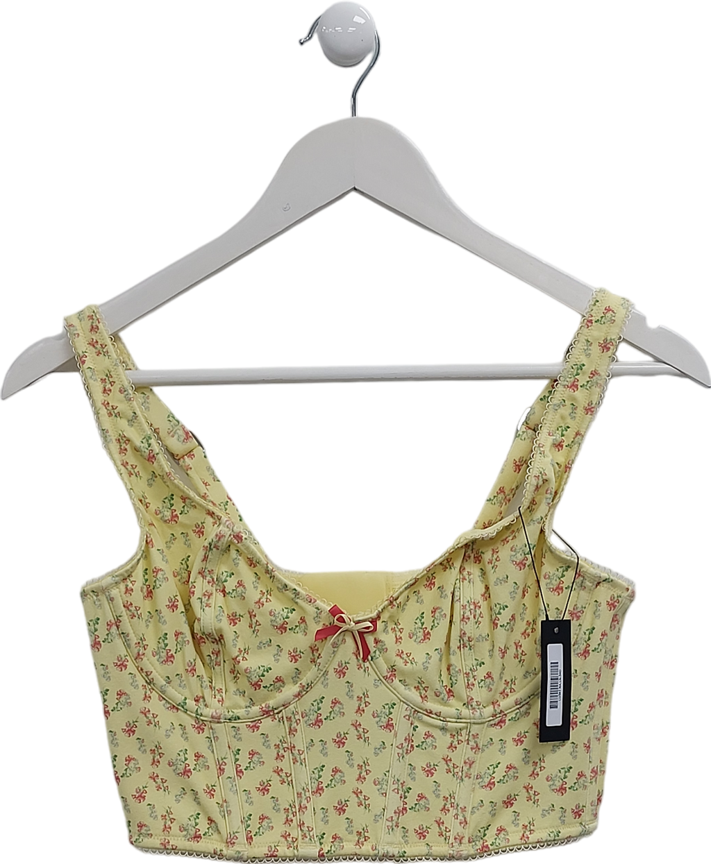 Lounge Underwear Yellow Sweet Lomgline Bra UK 34D