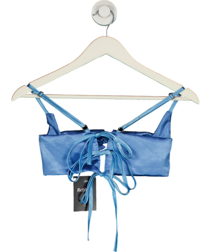 T Label Blue Florence Gloves Bra UK XS