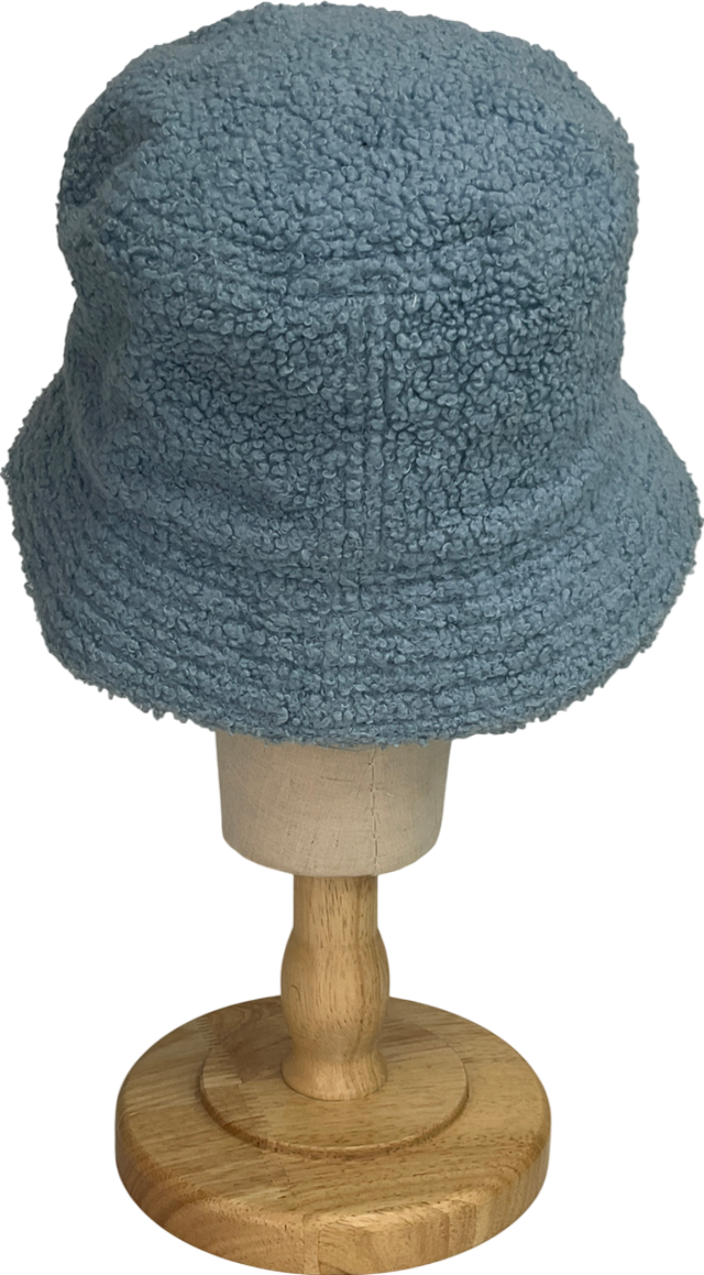 FIORUCCI Blue Fur Bucket Hat One Size