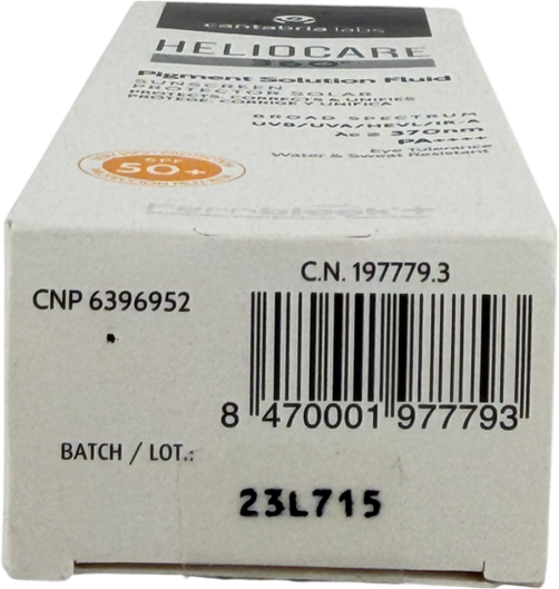 Helicare Pigment Solution Fluid | Spf50+ Sun Protection 50ml
