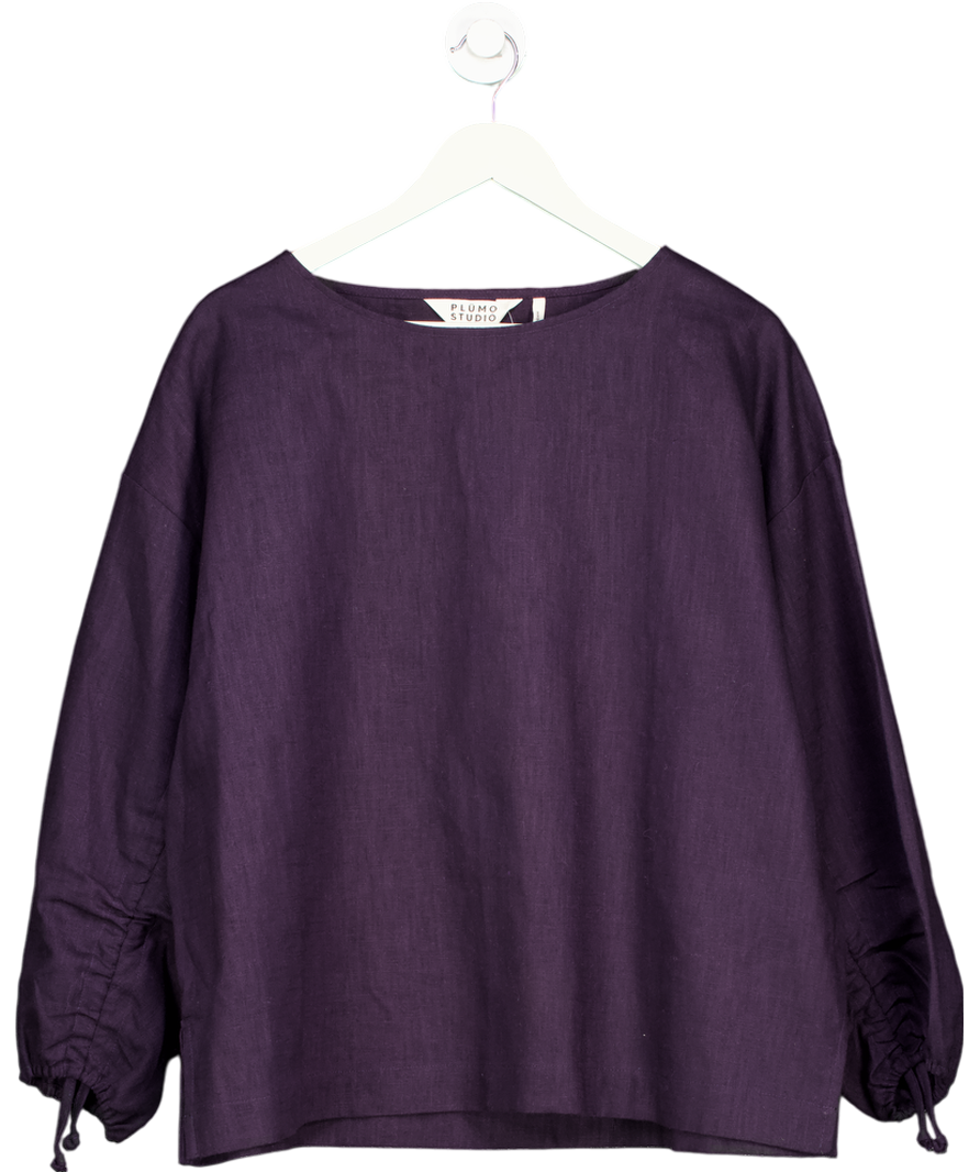 Plumo Studio Purple Gail Blouse UK 12