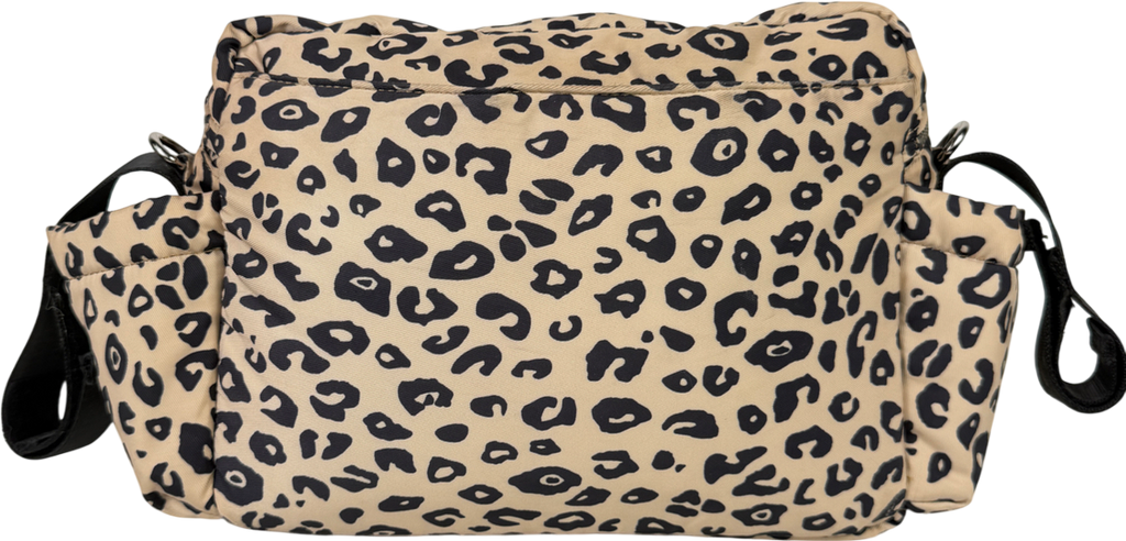 Jem + Bea Cream Eco Stroller Organiser, Leopard One Size