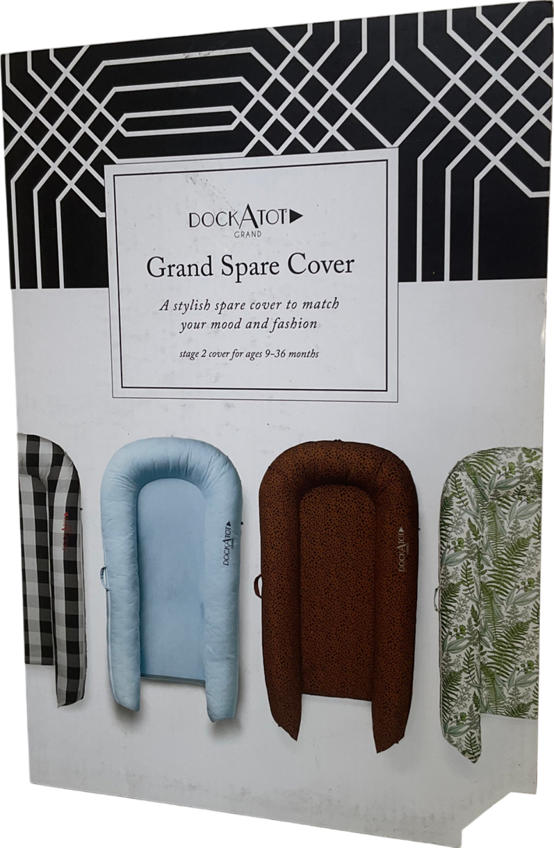 DockATot Beige Painted Spots Grand Cover - Sleepyhead  Spare Cover