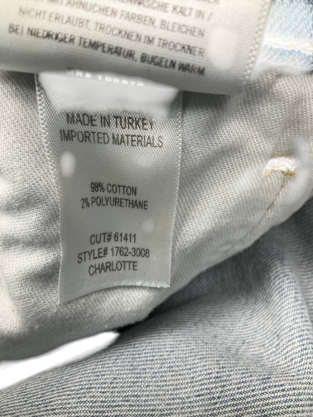 Citizens of Humanity Blue Charlotte Cropped Jeans W27