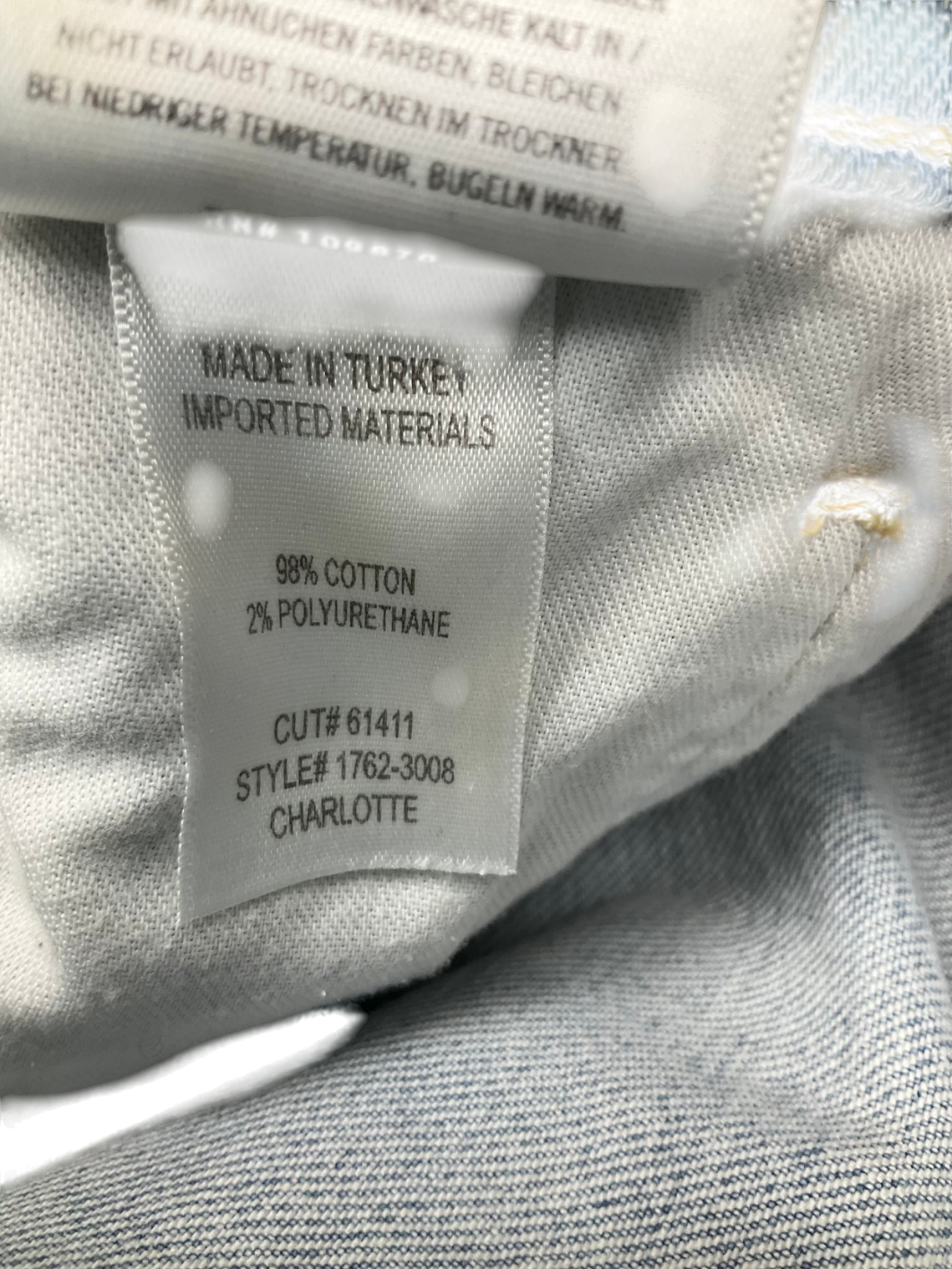 Citizens of Humanity Blue Charlotte Cropped Jeans W27