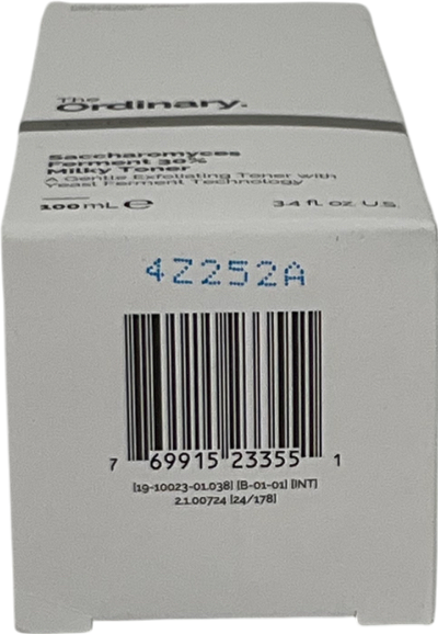 The Ordinary Saccharomyces Ferment 30% Milky Toner 100ml