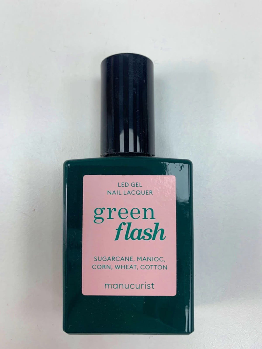 Manucurist Green Flash Nail Polish Remover and LED Gel Nail Lacquer Top and Base Coat Kit  100 ml