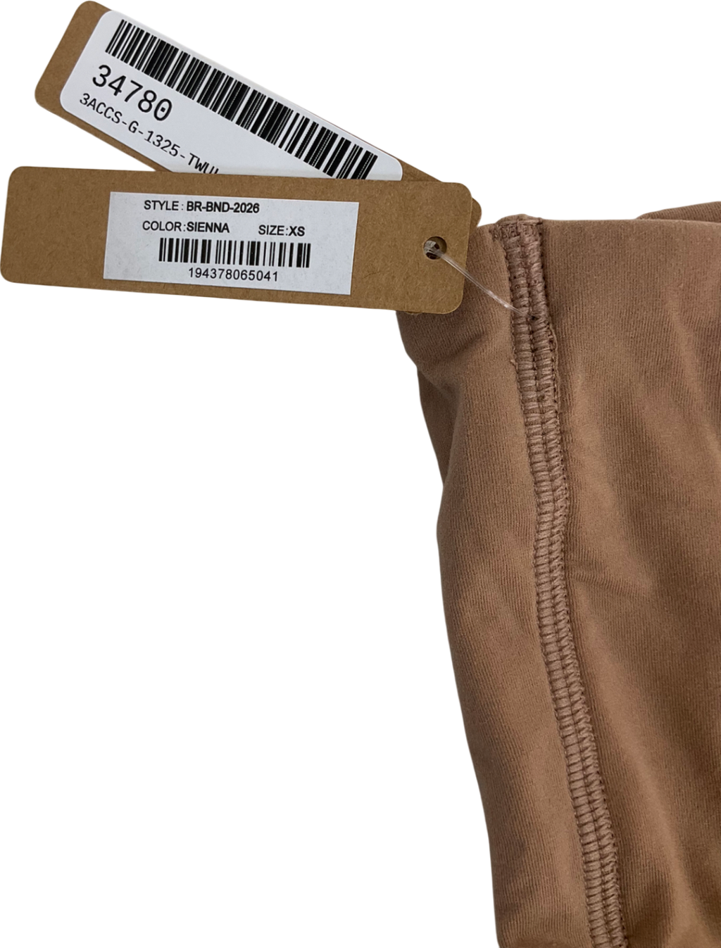 SKIMS Nude Bandeau Top In Sienna UK XS