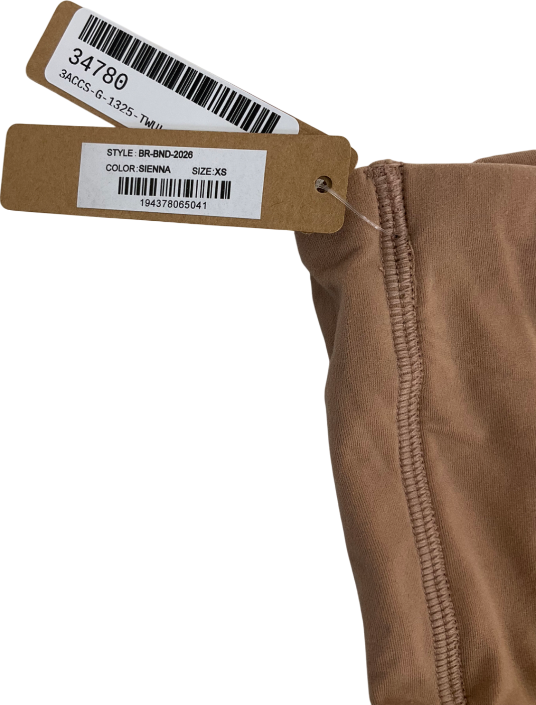 SKIMS Nude Bandeau Top In Sienna UK XS