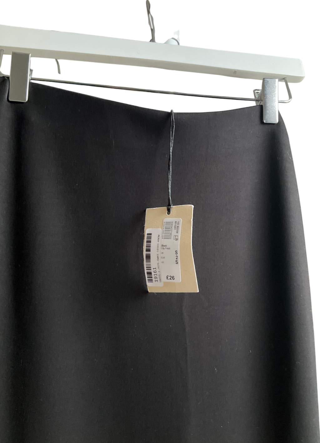 River Island Black City Fresh Maxi Pencil Skirt UK S