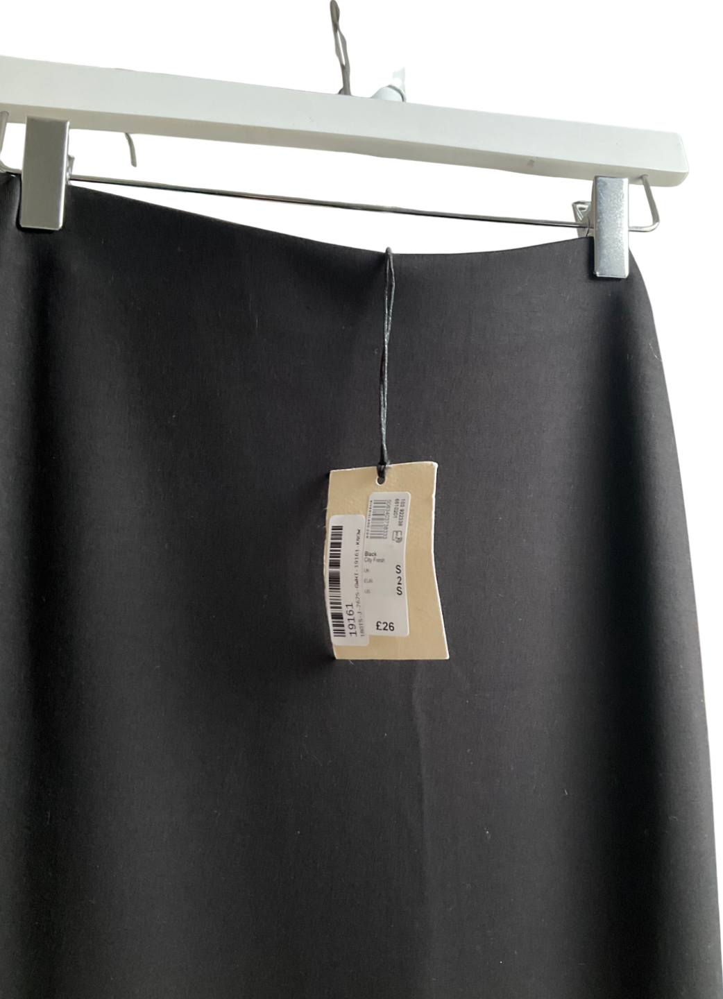 River Island Black City Fresh Maxi Pencil Skirt UK S