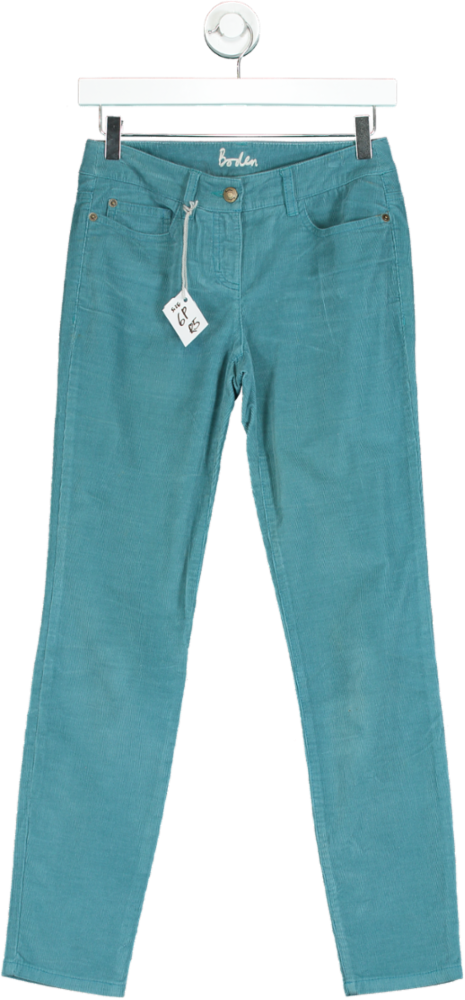 Boden Blue Corduroy Trousers UK 6 Petite