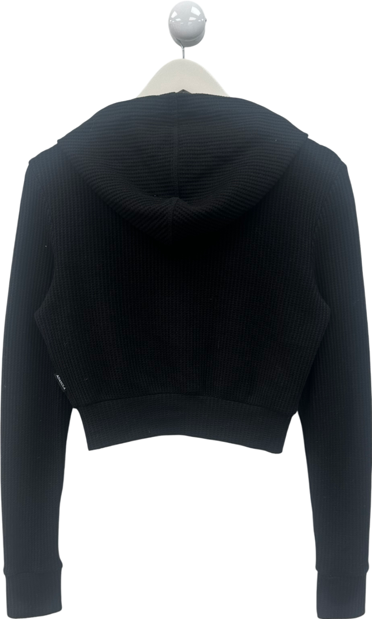 Adanola Black Zip Up Hoodie UK S