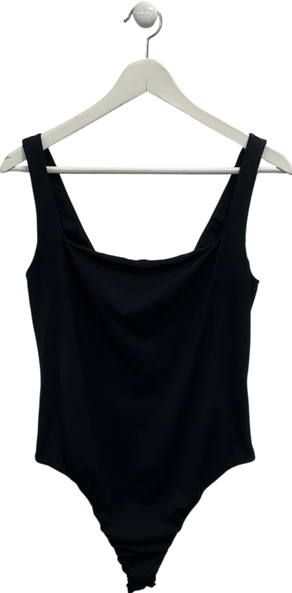 White Fox Black Classic Swinsuit UK L