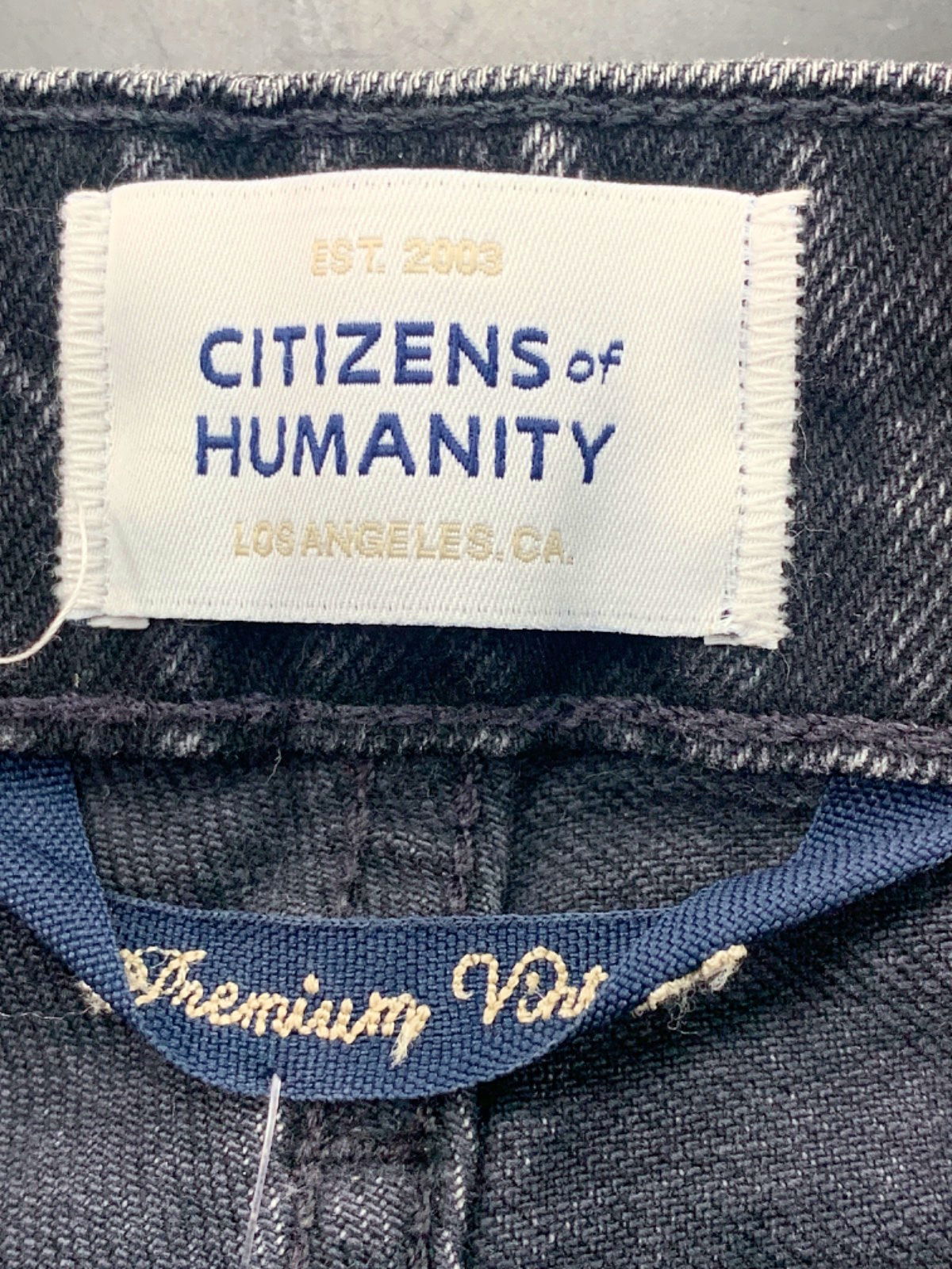 Citizens of Humanity Black Zurie High-Rise Skinny Jeans UK 8/10 EU 27