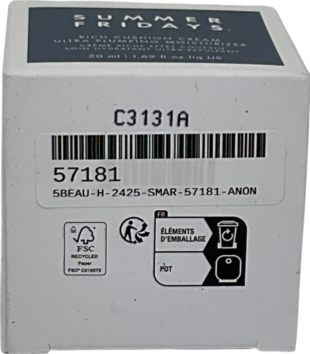 Summer Fridays Rich Cushion Cream 50ml