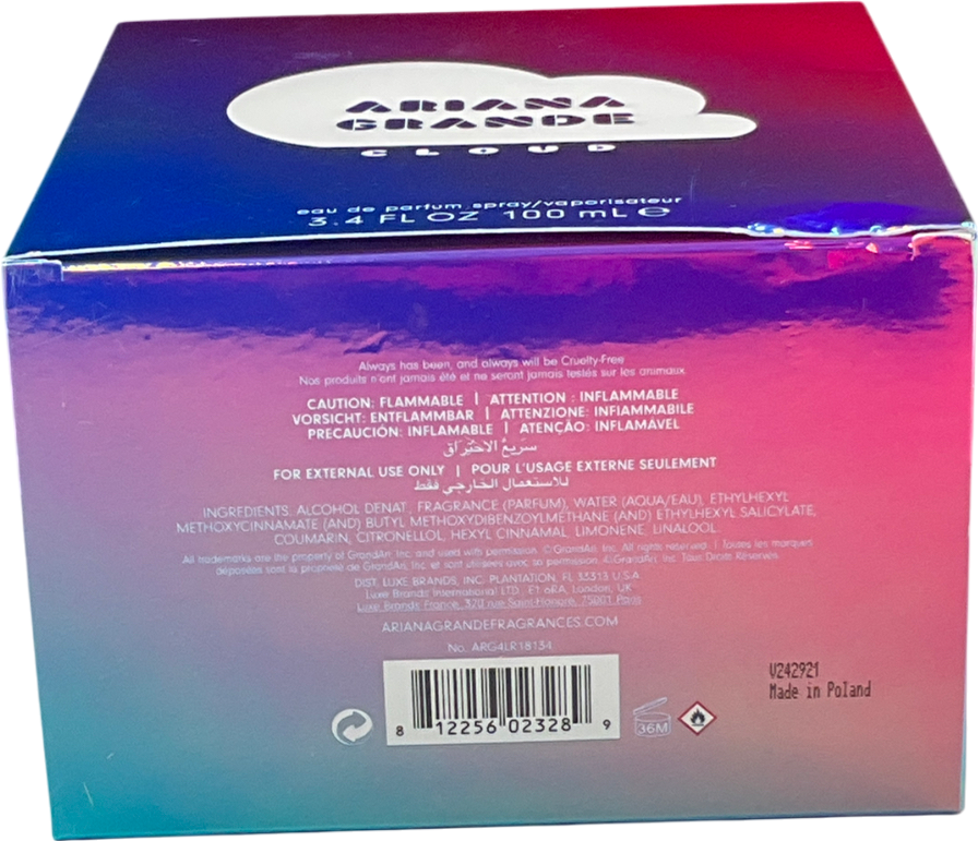 ariana grande Cloud Eau De Parfum 100ml