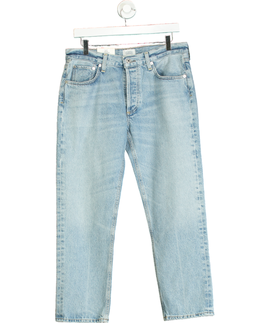 Citizens of Humanity Blue Isla Low-rise Straight Jeans W28