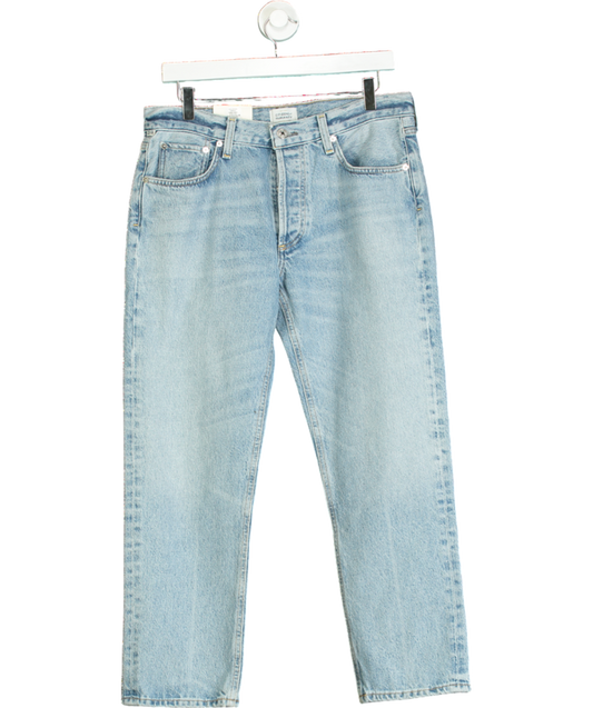 Citizens of Humanity Blue Isla Low-rise Straight Jeans W28