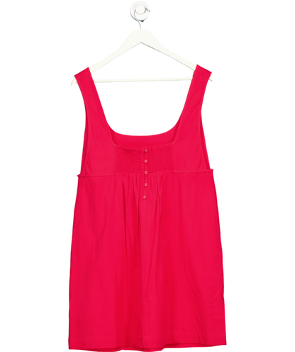 Free People Red Vivian Mini Dress UK XL