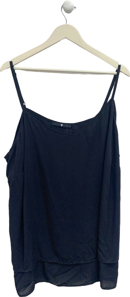 Very Black Camisole Top UK 28