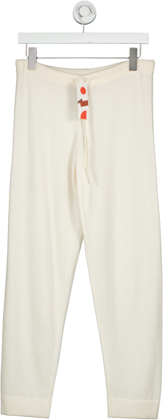 Cashmere In Love Cream Sarah Knit Trousers UK M