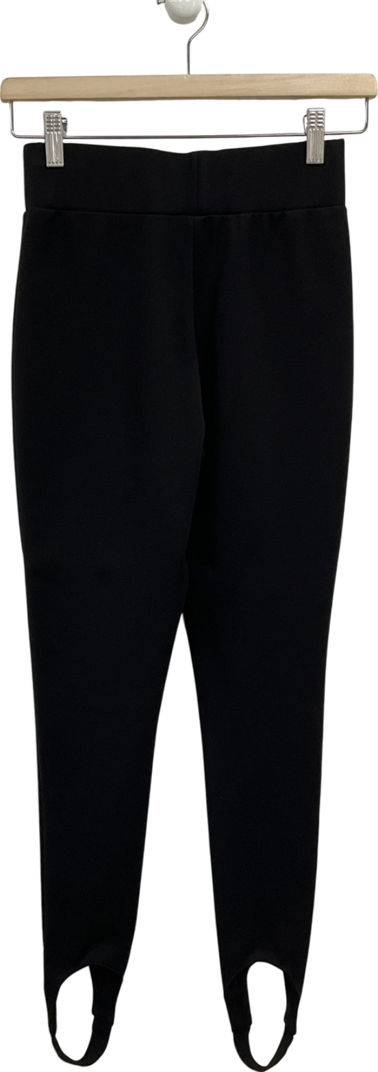 BOA Black Sculpting Leggings With Ankle Strap UK XS