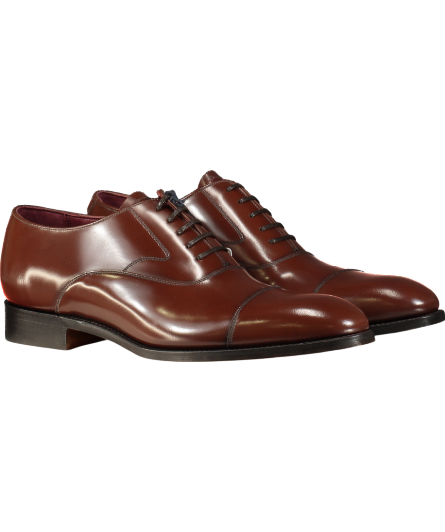 Charles Tyrwhitt Brown Leather Oxford Shoes UK 10.5 EU 44.5 👞