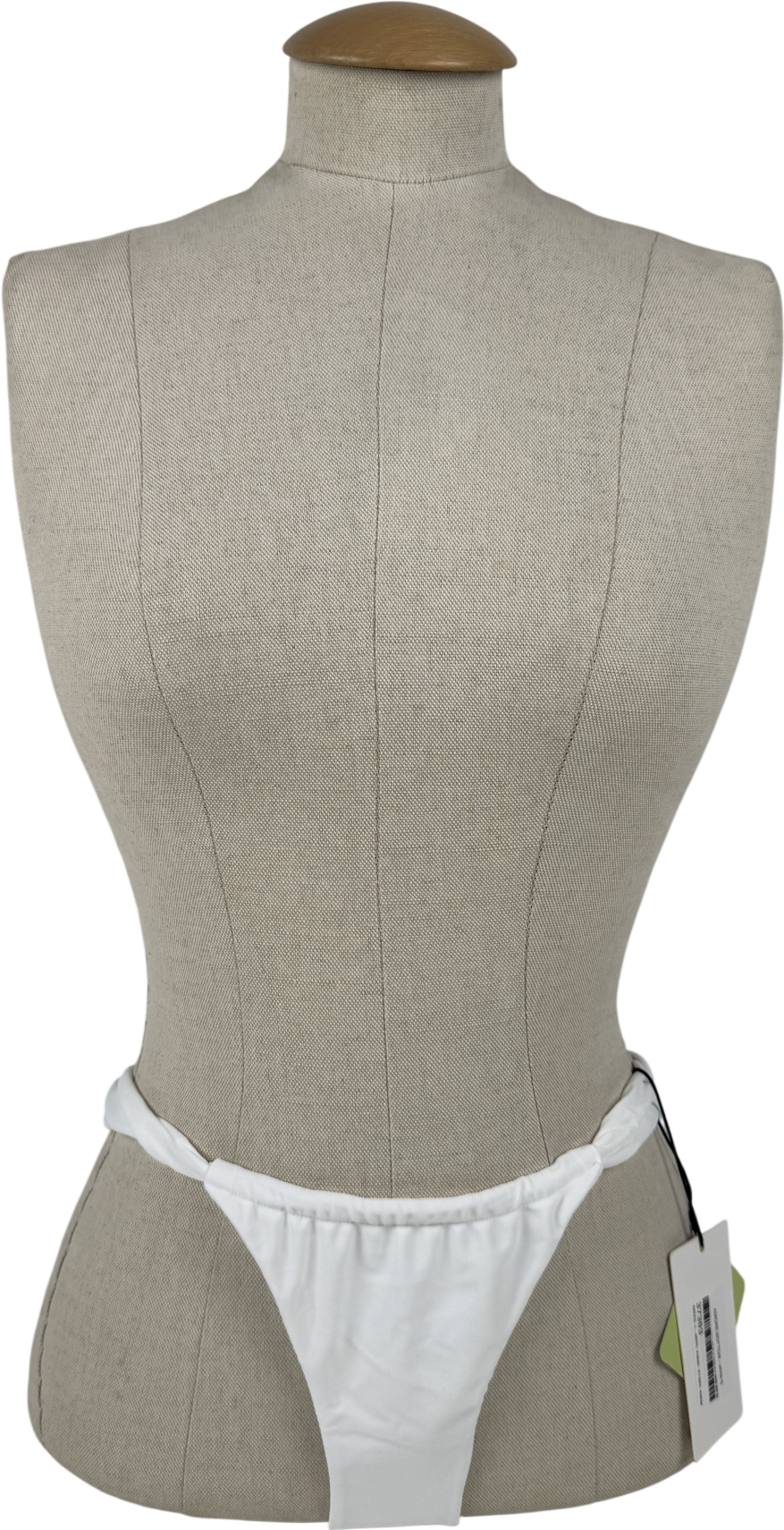 Bamba swim Amore Bottoms - Pure White UK S