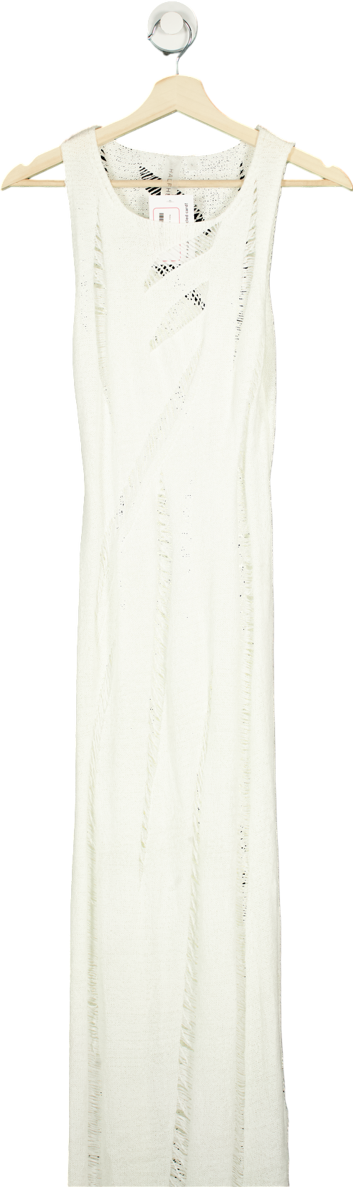HALFHEART White Knitted Dress UK S