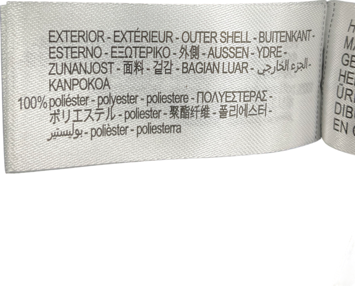 ZARA Black Faux Fur Coat UK M