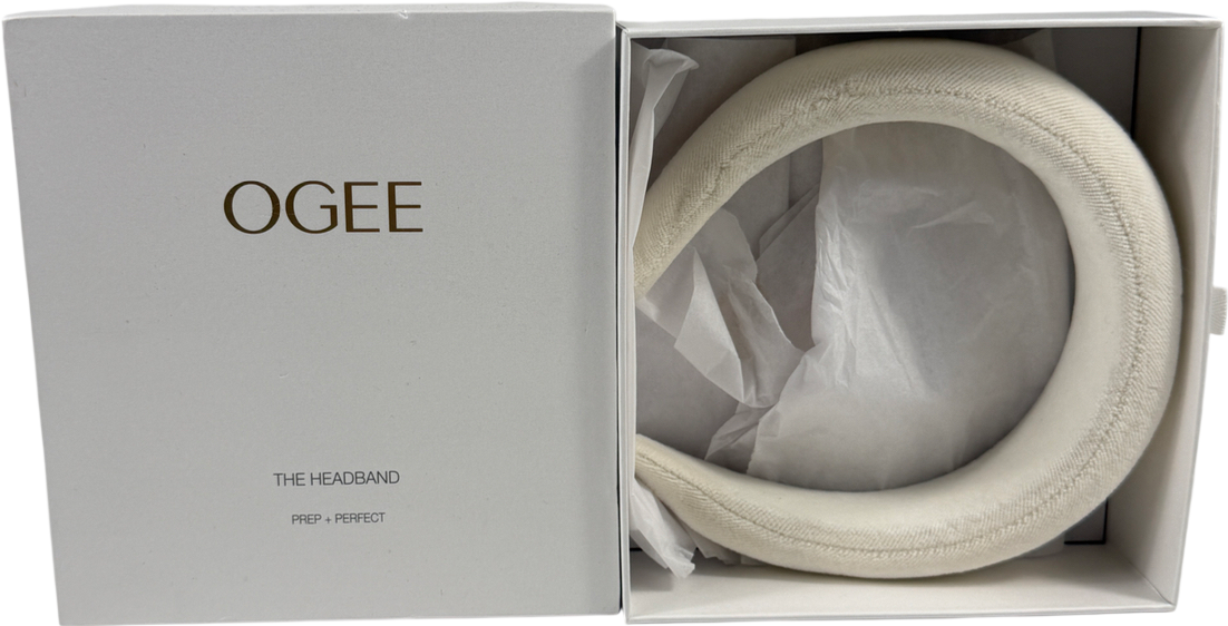 Ogee Cream The Headband Prep + Perfect One Size