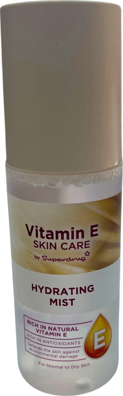 Superdrug Vitamin E Skin Care Hydrating Mist  150ml