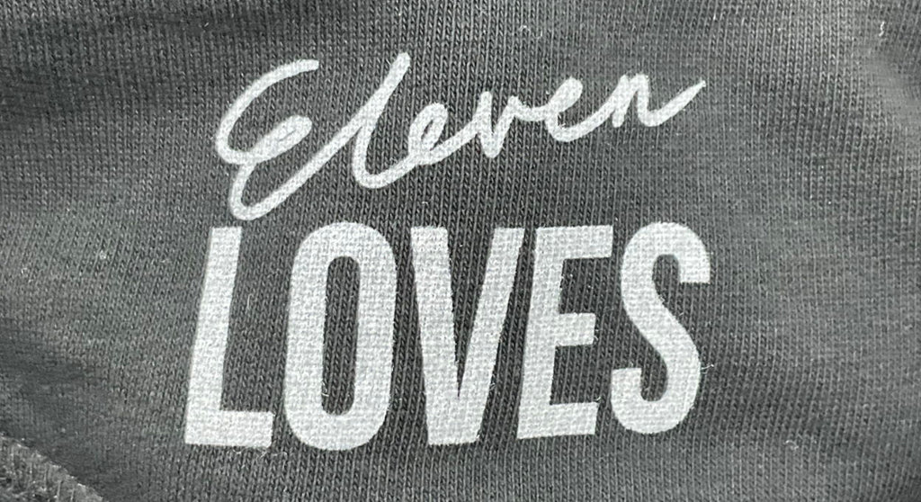 Eleven Loves Black White Wing Dove Sweatshirt UK L