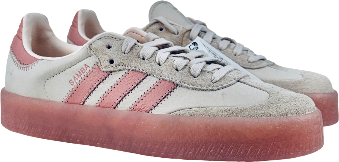 adidas Pink Samba Wonder Quartz Trainers UK 7 EU 40 👠