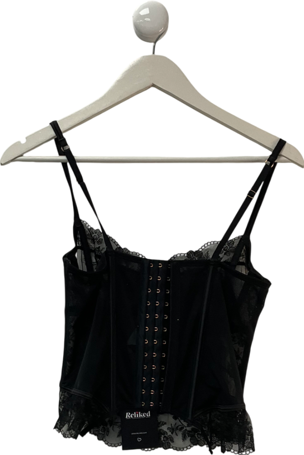 Hunkemoller Black Steph Bustier UK 34B