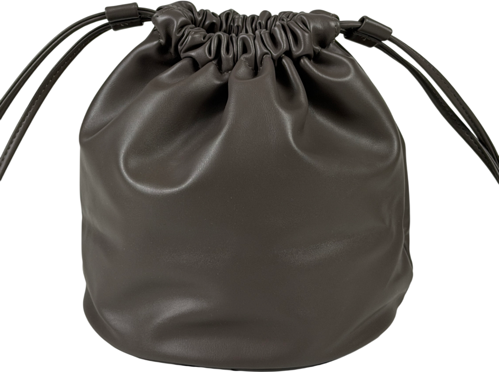 LOOK FANTASTIC Roxie Faux Leather Cosmetic Case Taupe