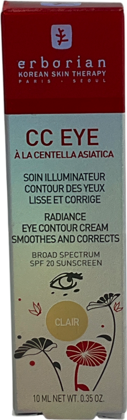Erborian Cc Eye Spf20 Clair 10ml