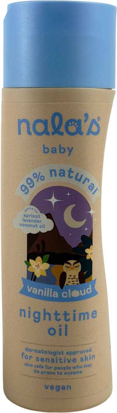 Nalas baby Nightime Oil Vanilla Cloud 200ml