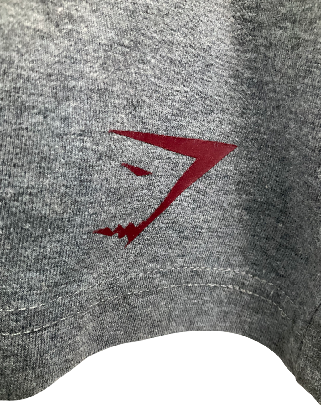 gymshark Grey Graphic Stringer UK M