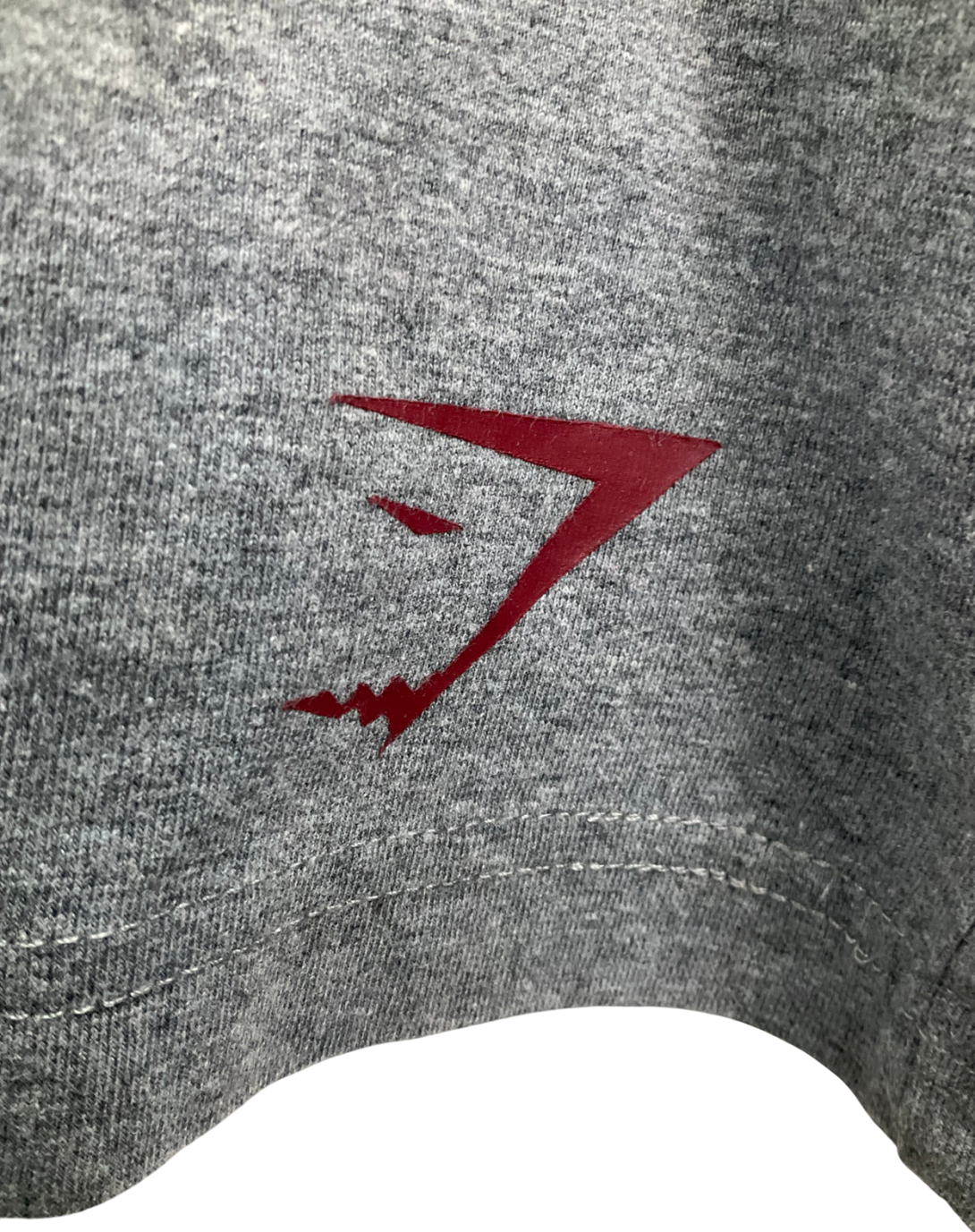 gymshark Grey Graphic Stringer UK M