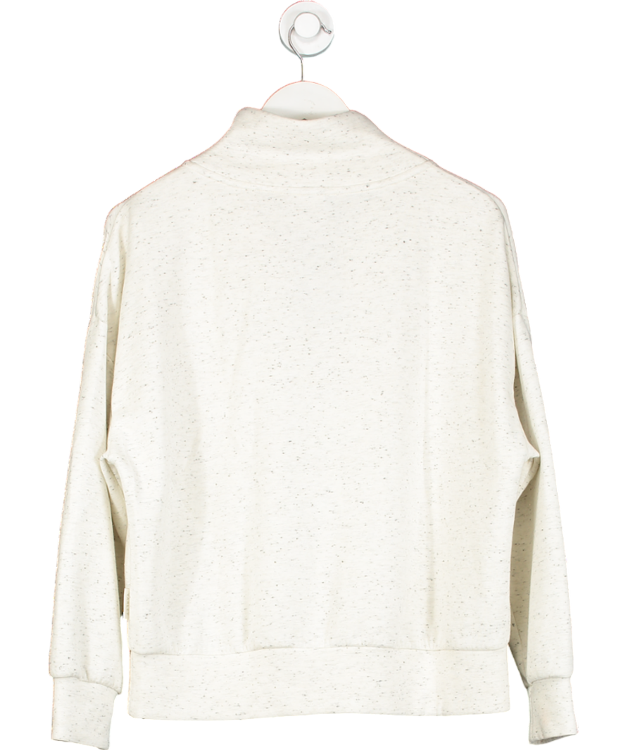 Varley Grey DoubleSoft Hawley Half Zip Sweat UK S