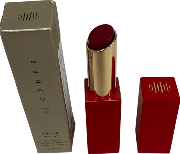 Code 8 Limited Edition Cream Lipstick Rossa Vino 35g