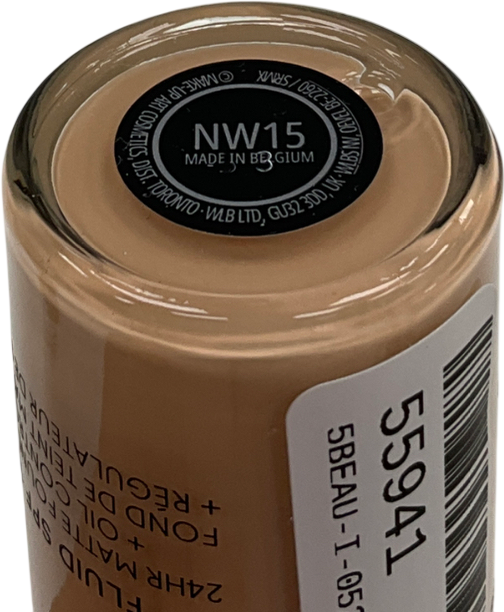 MAC Studio Fix Fluid Broad Spectrum Spf15 Foundation Nw15 30ml