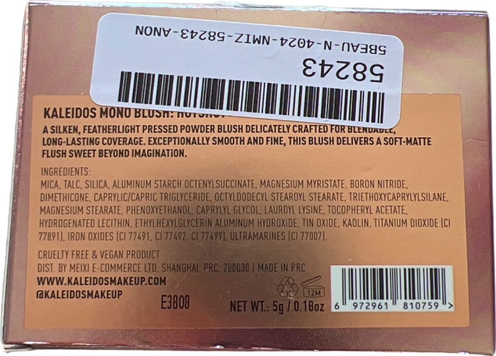 Kaleidos Mono Blush Havana 5g