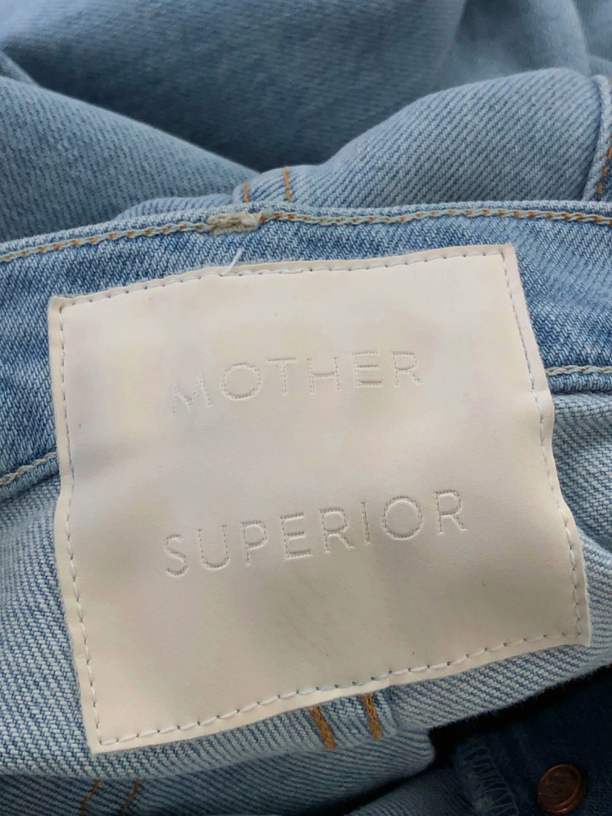 Mother Blue Superior Jeans UK 8